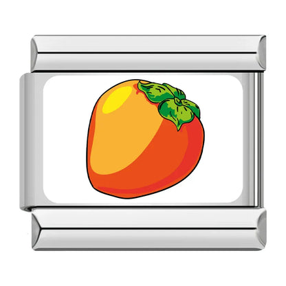 Fresh Fruits Italian Charms — Strawberry, Watermelon, Lemon, Cherry & Tropical Fruit Links