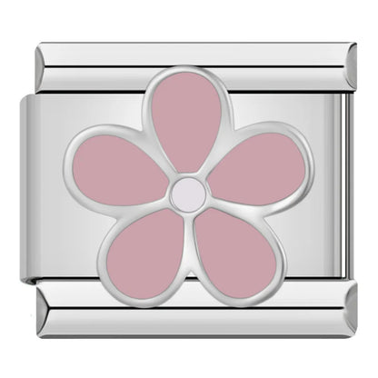 Pink Italian Charms — Butterfly, Elephant, Teacup, Pig, Baby Pram, Daisy, Star & More