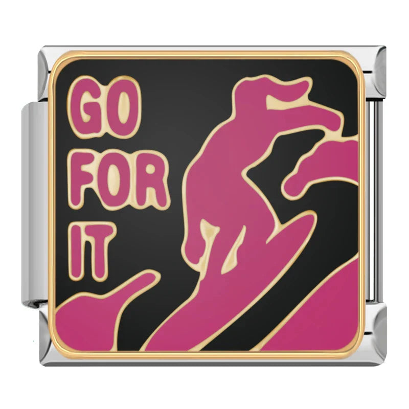 Fitness Sport Tennis Italian Charms DJ1332-B