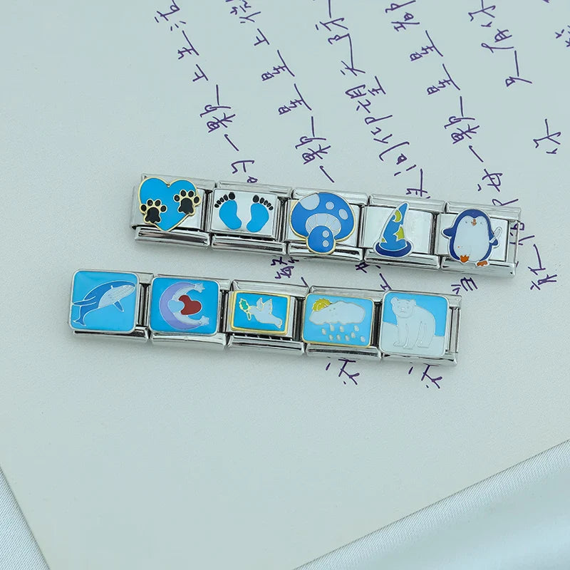 Blue Eye Heart Moon ZH015