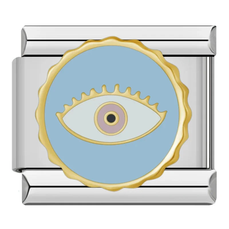 Blue Eye Heart Moon ZH015