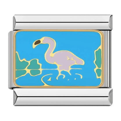 Blue Italian Charms — Heart, Lighthouse, Evil Eye, Aunt, Believe, Key to Success & More