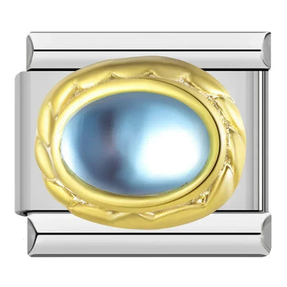 Blue Italian Charms — Heart, Lighthouse, Evil Eye, Aunt, Believe, Key to Success & More