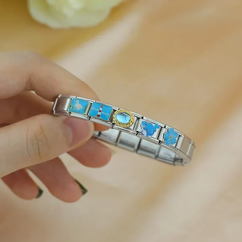 Blue charms ZH014