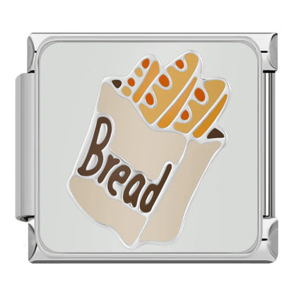 Cosy Bakery & Sweet Treats Italian Charms — Cake, Swiss Roll, Chocolate, Pancakes & Donut