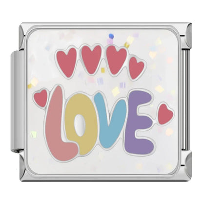 Self-Care & Positive Affirmation Italian Charms — Mindfulness & Feel-Good Bracelet Links