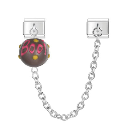 Halloween BOO! Bead Safety Chain Charms