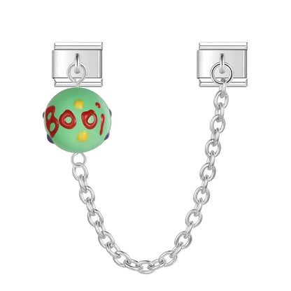 Halloween BOO! Bead Safety Chain Charms