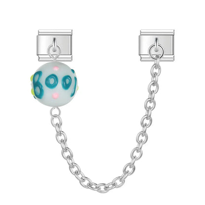 Halloween BOO! Bead Safety Chain Charms