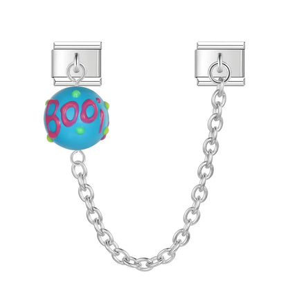 Halloween BOO! Bead Safety Chain Charms