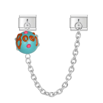 Halloween BOO! Bead Safety Chain Charms