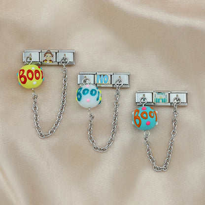 Halloween BOO! Bead Safety Chain Charms