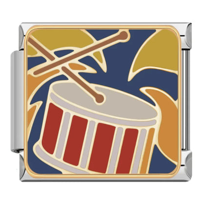 Music Italian Charms — Guitar, Piano, Notes & Musical Design Bracelet Links