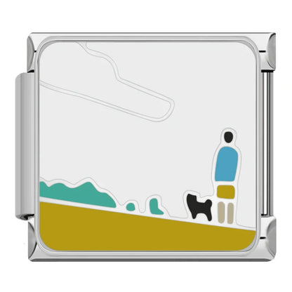 Sports & Outdoor Adventures Italian Charms — Running, Cycling, Tennis, Hiking & More