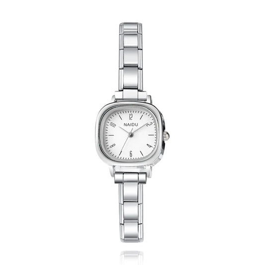 Elegant Soft Square Watch with Numbers