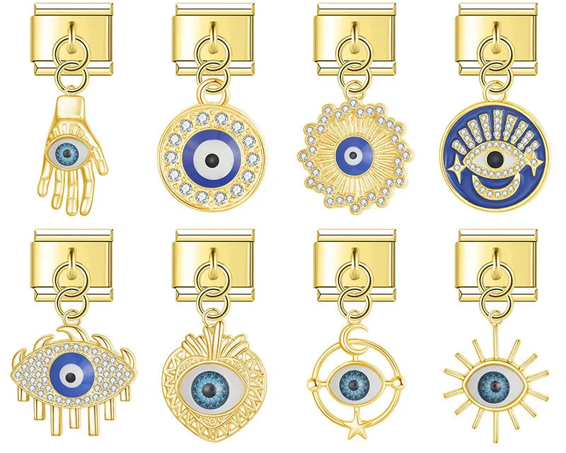 Gold Color Eye Round DJ1423