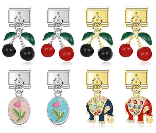Tulip Flower Cherry Elephant DJ1416