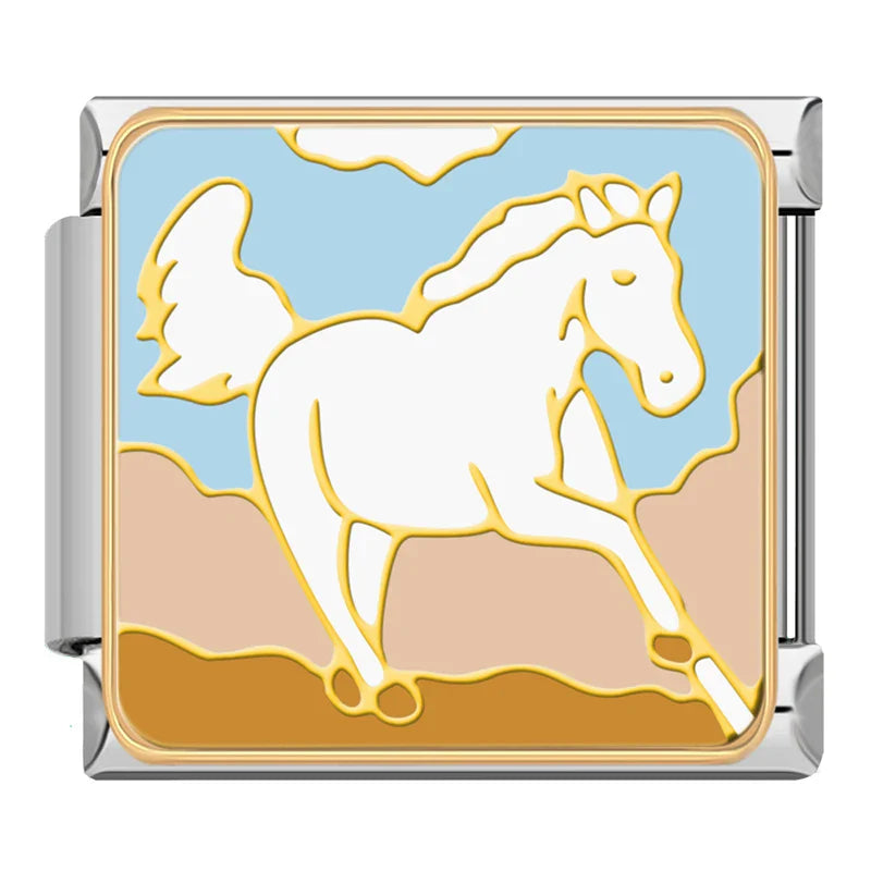 Horse Dog Mermaid Knight DJ1442