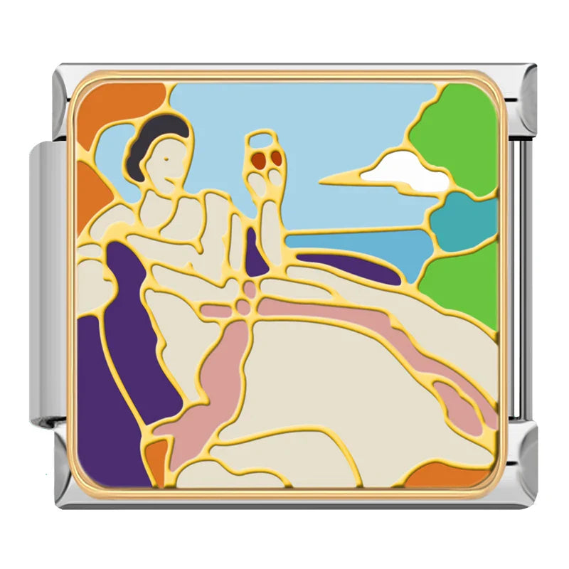 Horse Dog Mermaid Knight DJ1442