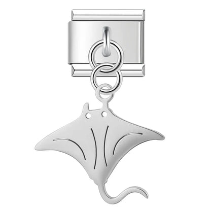 Enamel Christmas Tree & Festive Dangle Charm for Charm Bracelets