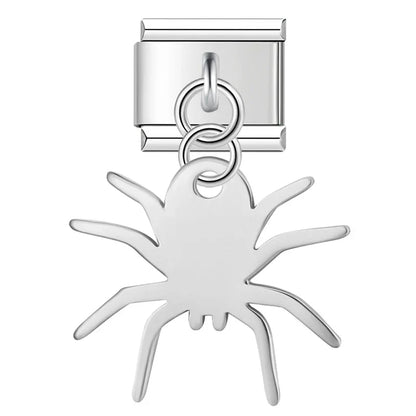 Enamel Christmas Tree & Festive Dangle Charm for Charm Bracelets