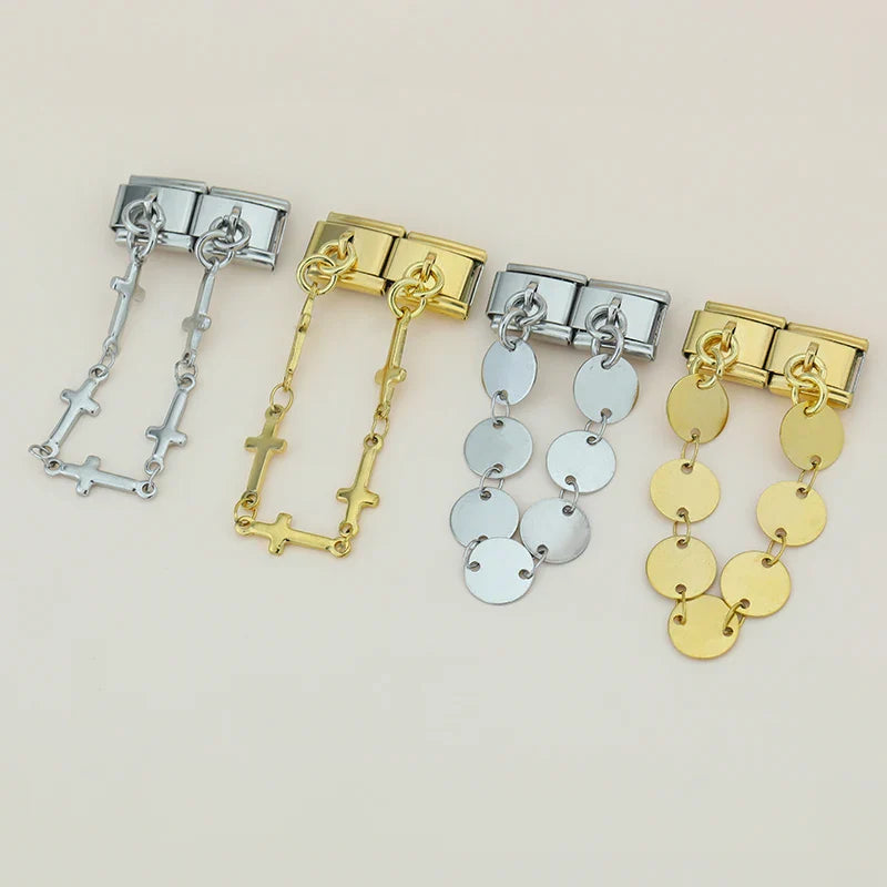 Cross Triangle Round Chain DJ1379