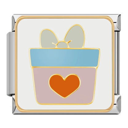 Sweet Romance & Valentine's Italian Charms — Heart Lock, Cupid, Bow & Arrow, Love Letter & More