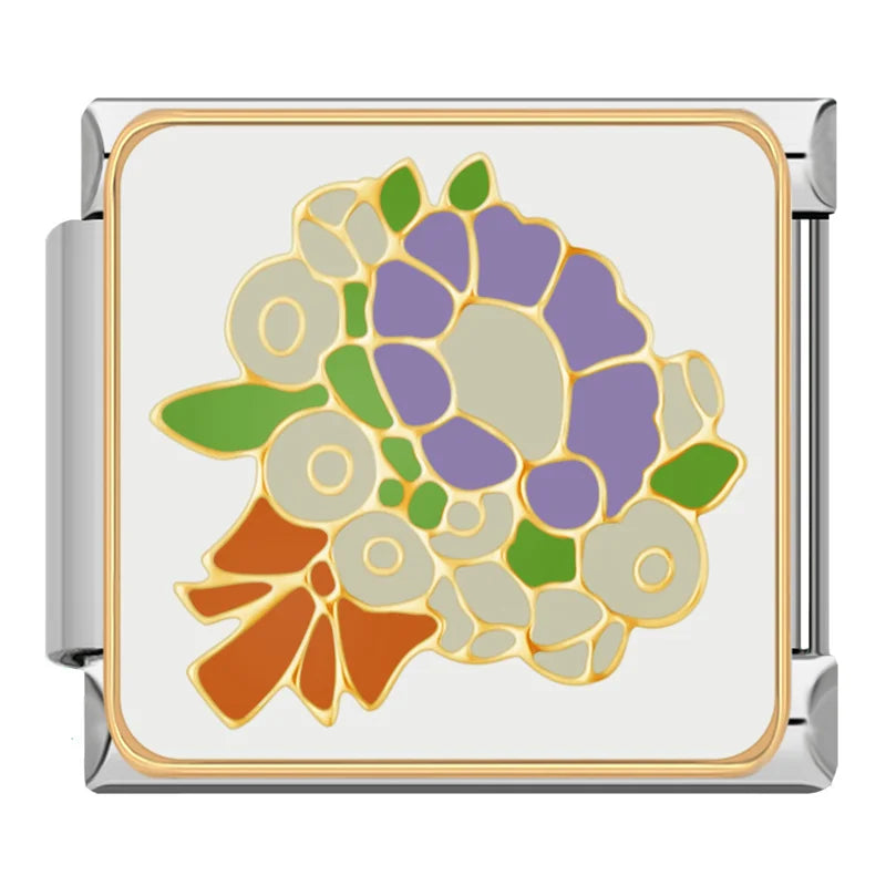 Colorful Love Key Lock  Jewelry DJ1362