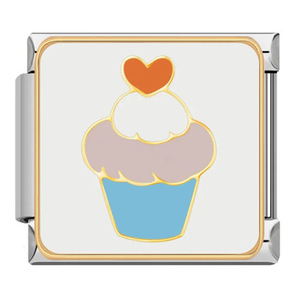 Sweet Romance & Valentine's Italian Charms — Heart Lock, Cupid, Bow & Arrow, Love Letter & More