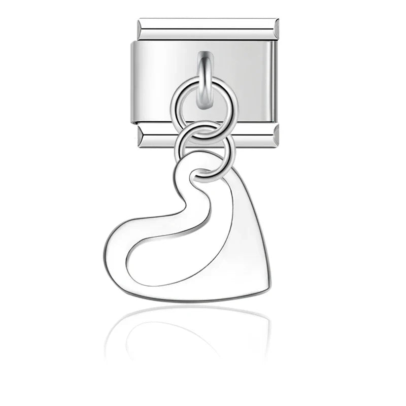 9mm Width New Original Daisy I Love You Heart Flower DJ047