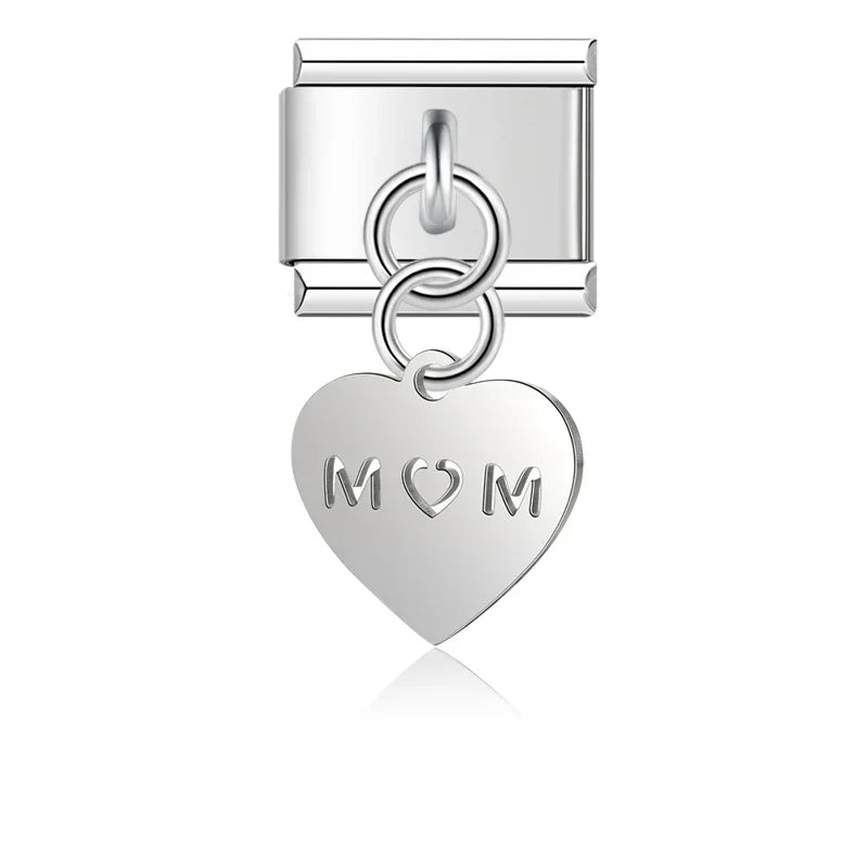 9mm Width New Original Daisy I Love You Heart Flower DJ047