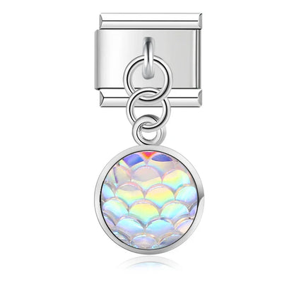 Enamel Lemon & Citrus Dangle Charm