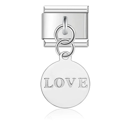 Enamel Lemon & Citrus Dangle Charm