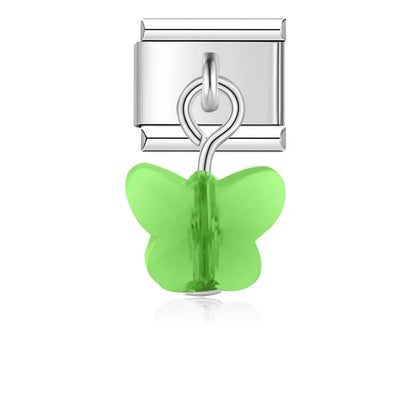 Enamel Lemon & Citrus Dangle Charm