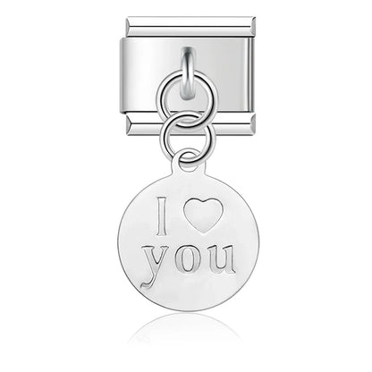 Enamel Lemon & Citrus Dangle Charm