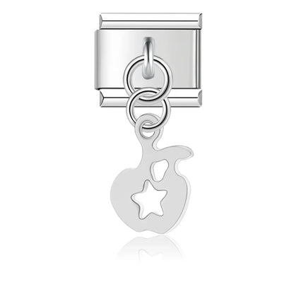 Enamel Lemon & Citrus Dangle Charm