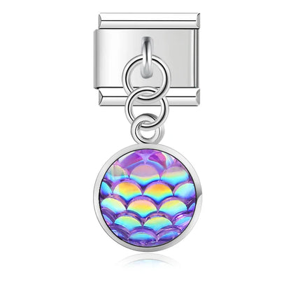 Enamel Lemon & Citrus Dangle Charm