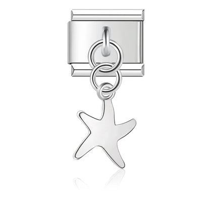 Enamel Lemon & Citrus Dangle Charm