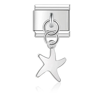 Enamel Lemon & Citrus Dangle Charm