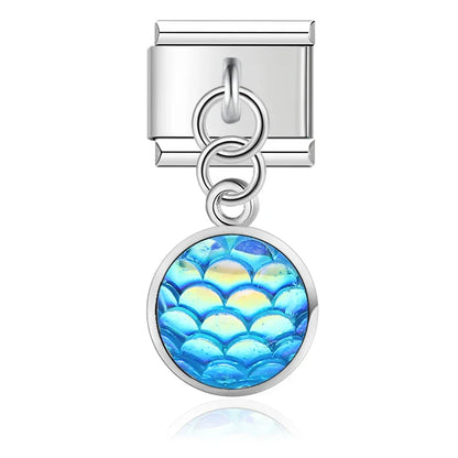 Enamel Lemon & Citrus Dangle Charm