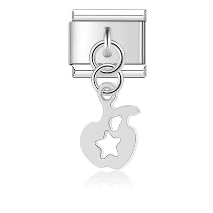Enamel Lemon & Citrus Dangle Charm