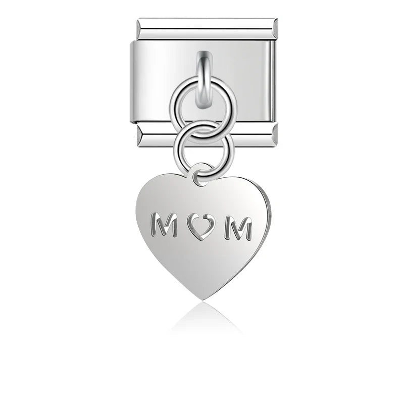 9mm Width New Original Daisy I Love You Heart Flower DJ047