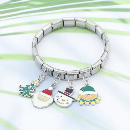 The Christmas & Winter Snow Themed Dangle Charm