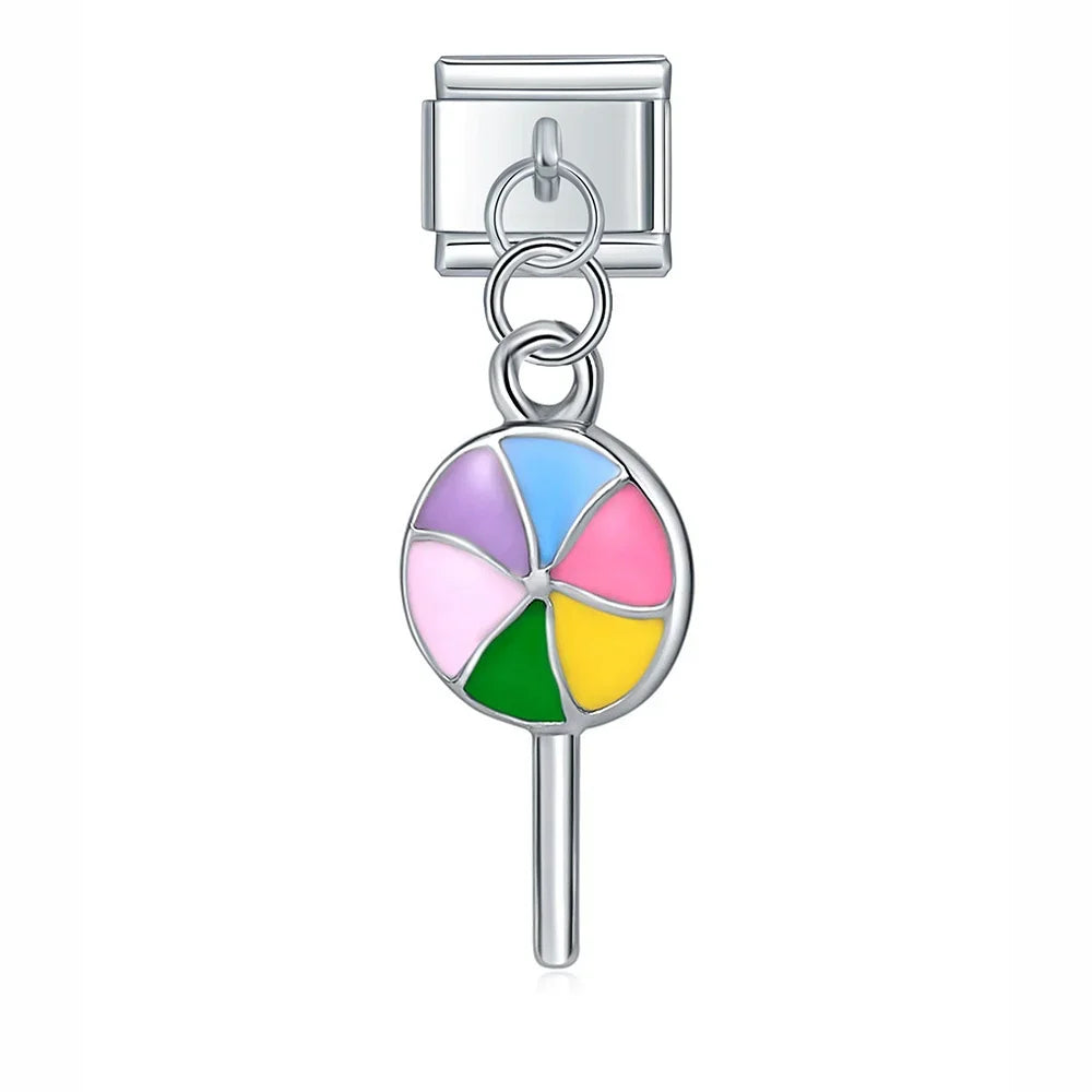 Playful Nostalgia & Holiday Motif Dangle Charm