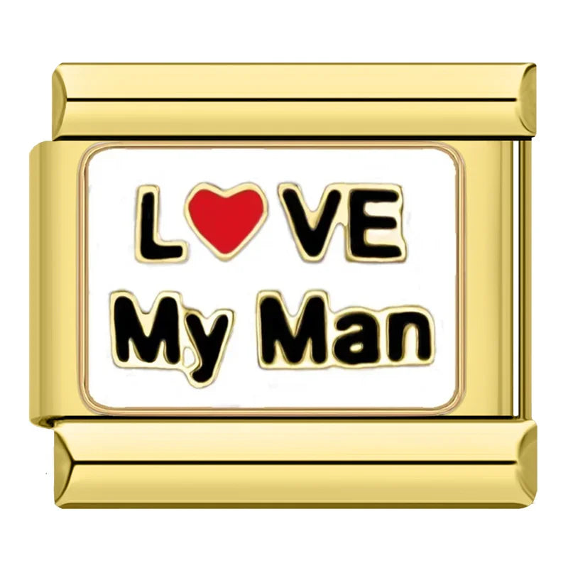 I Love Heart Golden DJ1404-B