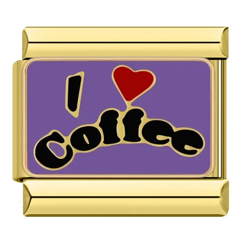 I Love Heart Golden DJ1404-B