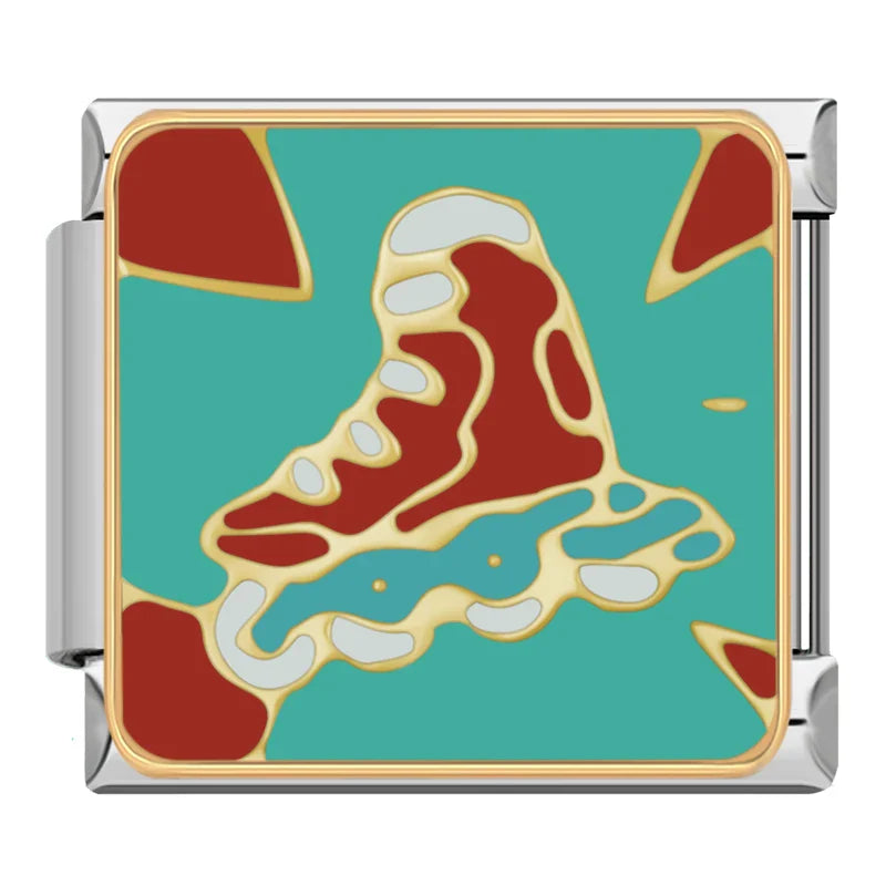 Hapiship Sports Running Yoga Ballet Italian Charm Links DJ1243-A