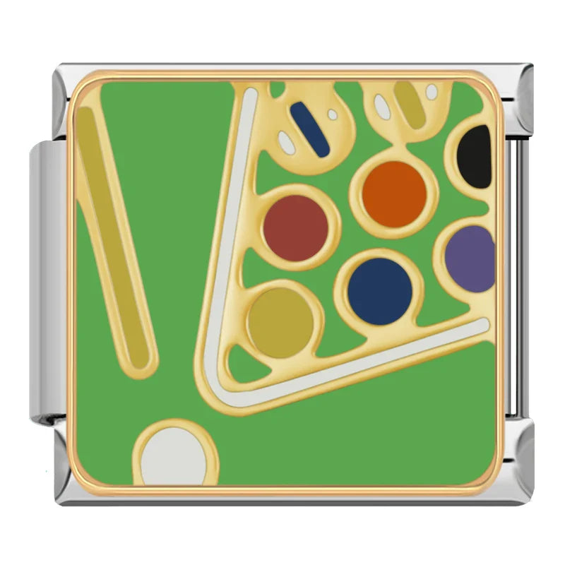 Hapiship Sports Running Yoga Ballet Italian Charm Links DJ1243-A