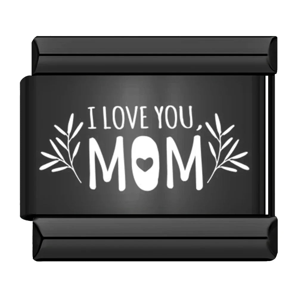 Black Blue Crown Animal Love Mom Dad DJ445