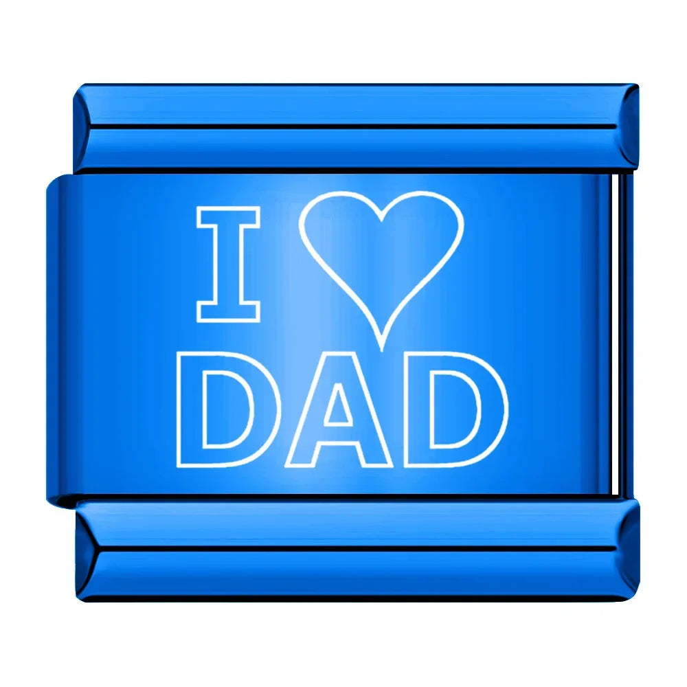 Black Blue Crown Animal Love Mom Dad DJ445